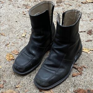 Miracle Tread 908 Men 7.5 US Black Leather Vintage Boot